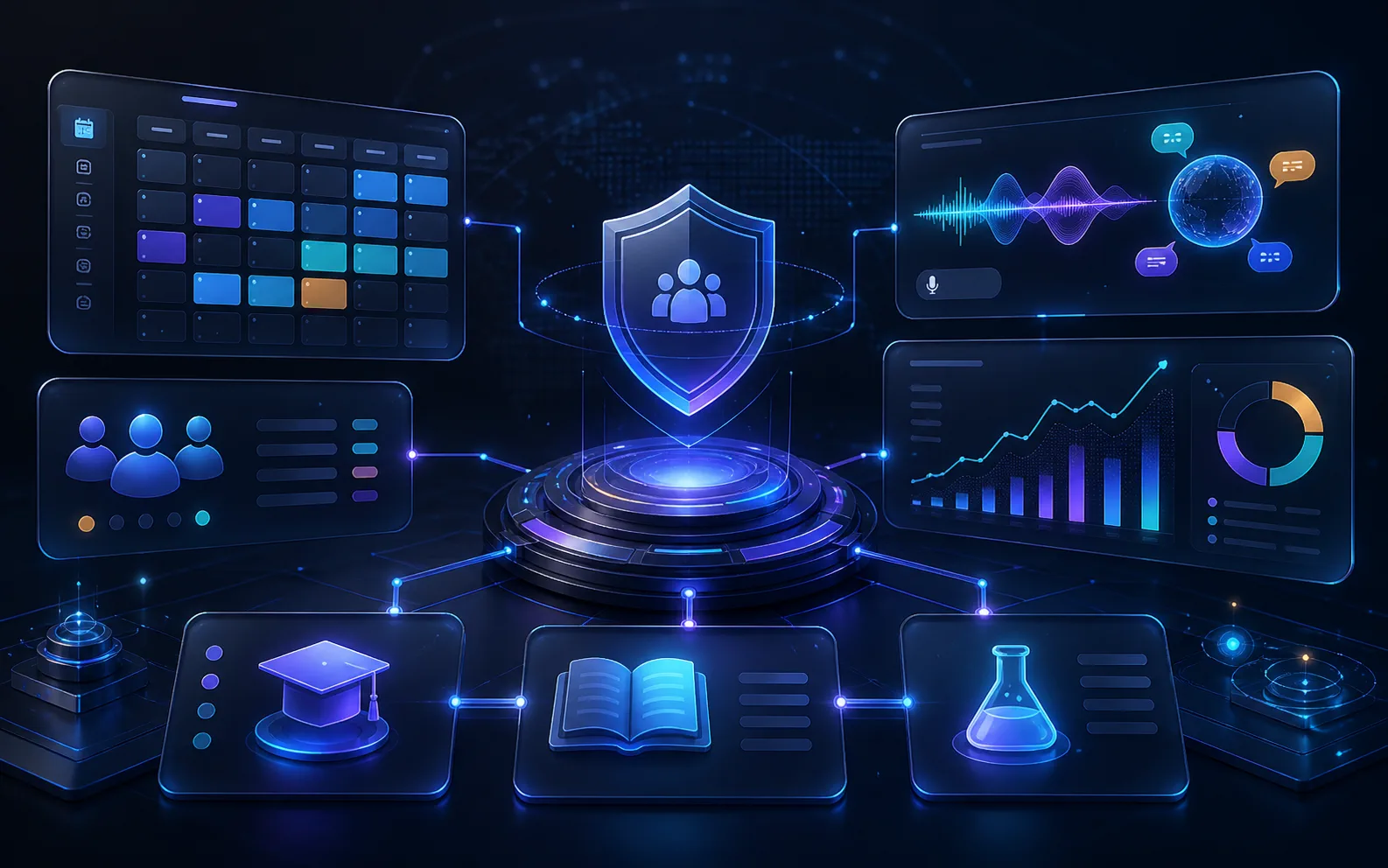 Workspace Admin illustrated in Chatoner Class